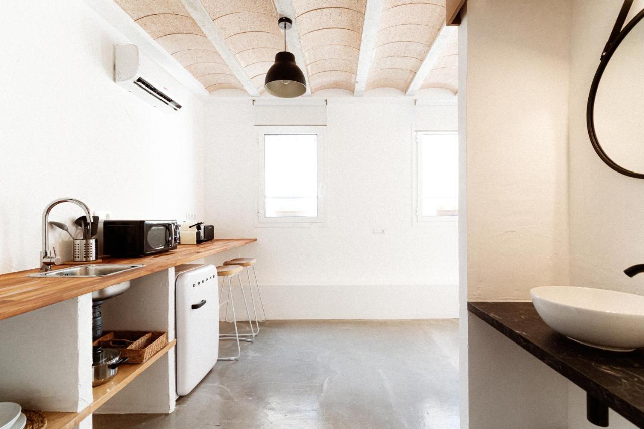 Estudio I Ideal Para Parejas En La Playa Alguer 拉梅特拉·德·玛尔 外观 照片